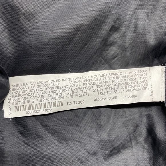 Zara Mini Skirt Womens Small Black White A-Line Skater Sparkle Textured Party - Picture 10 of 11